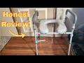 Raised Toilet Seat for Seniors Recovery Review - Easy to Use Install