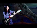 DragonForce - Heroes Of Our Time - Guitar by Evlee - A 12 year old girl