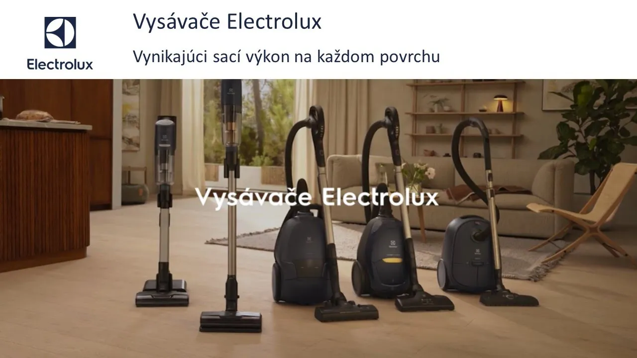 Electrolux Slovakia — Electrolux Vacuums - Designed for better living (YouTube video ad)