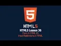 Input Restriction in HTML lesson 36 HTML Tutorial safhatech com