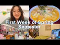 First week of Spring Semester George Mason University