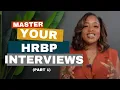Lagu HRBP Interview Guide: Important Questions and How To Answer Them (Part 1)