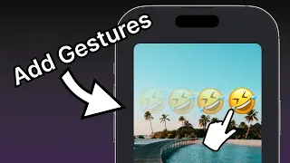 How to add gestures to an Expo App Universal App tutorial