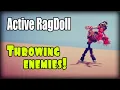 Active Ragdoll in Unity development progress Throwing enemies