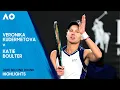 Veronika Kudermetova v Katie Boulter Highlights Australian Open 2025 Second Round
