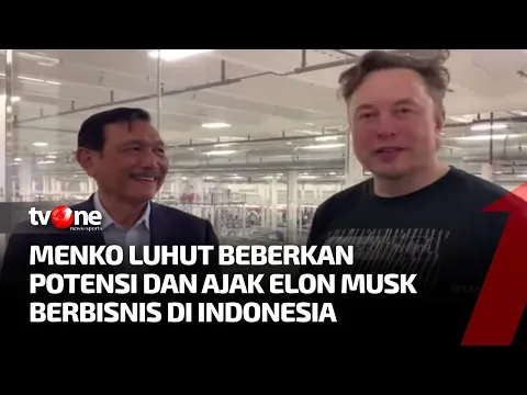 Menkomarves Ajak Elon Musk Untuk Berbisnis di Indonesia