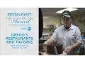 2016 Restaurant Neighbor Award Winner Gregg s Restaurants and Taverns