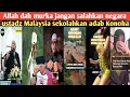 Lagu Allah murka‼️ustadz Malaysia sekolahkan adab perilaku rakyat konoha
