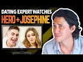 Dating Expert Reacts to HERO FIENNES-TIFFIN and JOSEPHINE LANGFORD