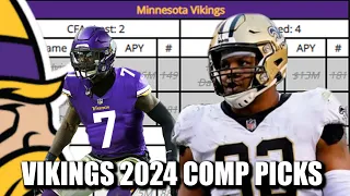 Minnesota Vikings 2024 Compensatory Pick Update