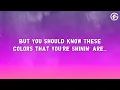 Crossfade - Colors (Lyrics)