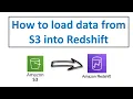 How to load S3 data to Redshift Create Redshift table from CSV file in S3