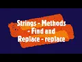 PYTHON - Strings