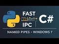 High-Performance Local IPC C to Python via Windows Named Pipes