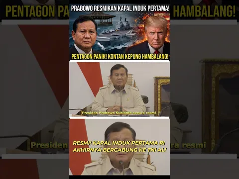 Resmi! Kapal Induk Pertama RI Masuk TNI AL #shorts