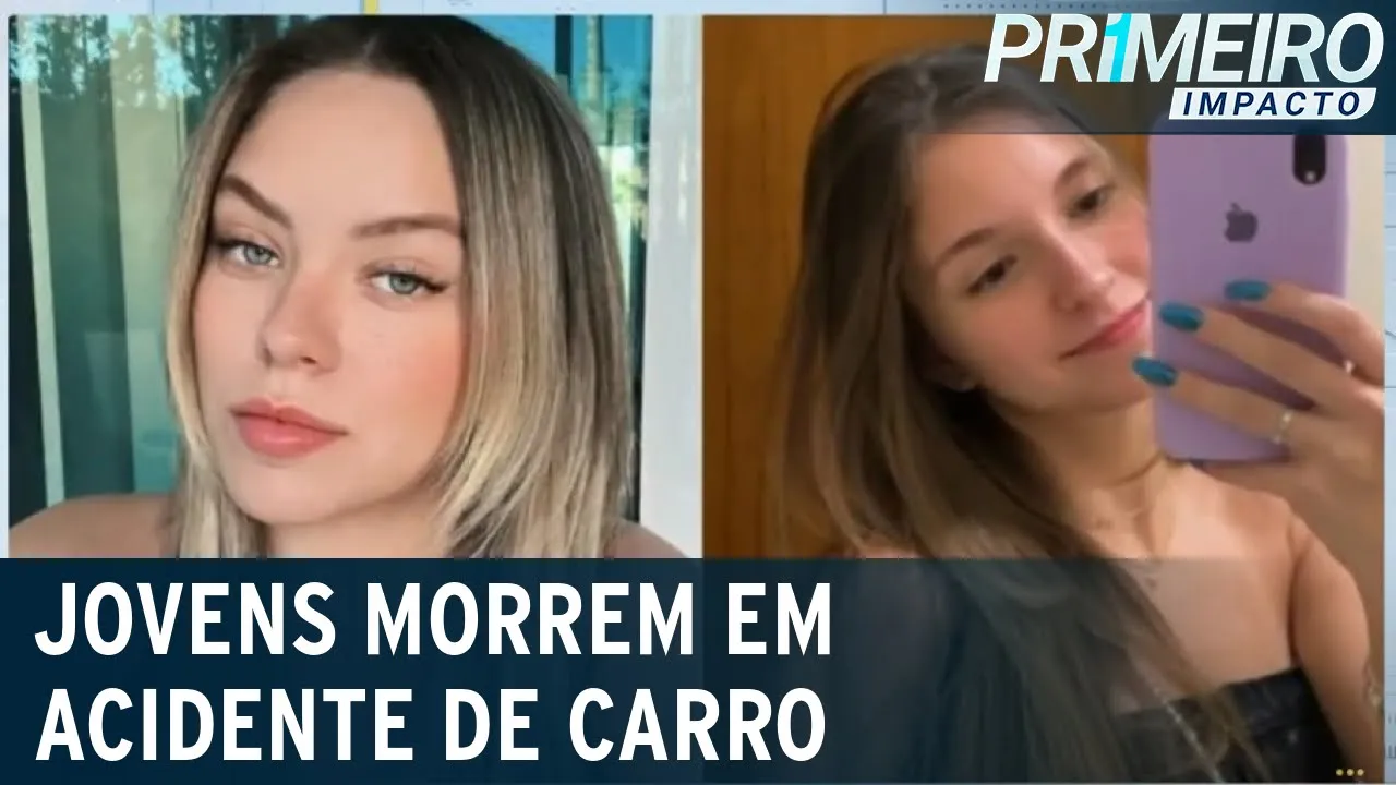 Jovens morrem em acidente com veículo dirigido por menor de idade  | Primeiro Impacto (10/07/23)
