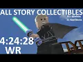 WR LEGO Star Wars The Complete Saga All Story Collectibles Speedrun in 4 24 28
