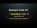LeetCode 219 Contains Duplicate II HashMap Trick Java DSA Interview Question