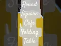 Download Lagu cafe Round \u0026 square folding table #foldingtable #foldingfurniture #table #foldabletable #ytshorts