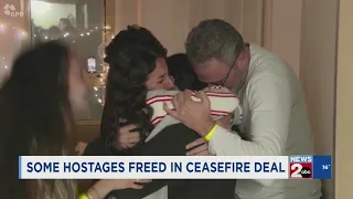 Gaza ceasefire takes hold, some hostages freed