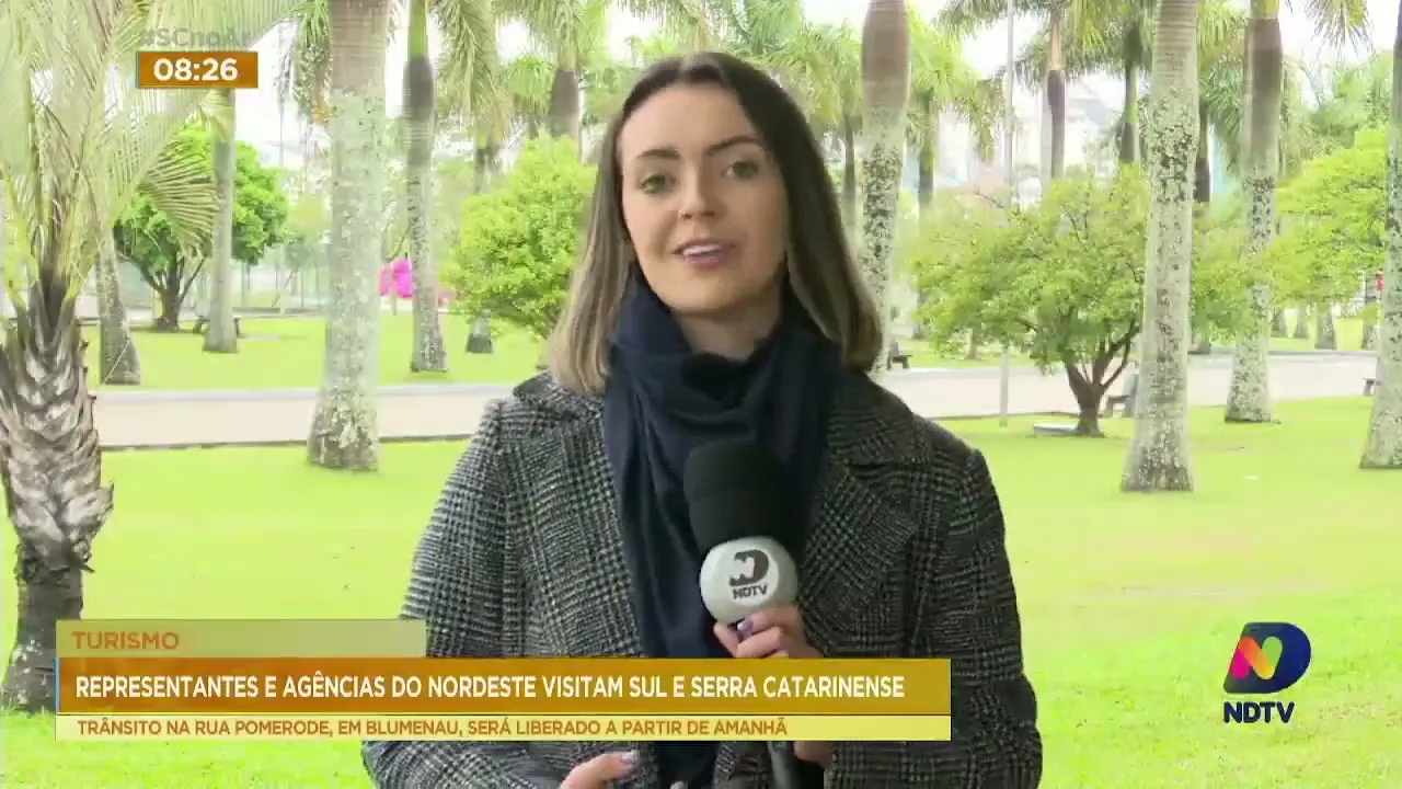 Representantes de agências de turismo do Nordeste do Brasil visitam SC