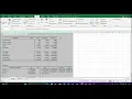 Two way Anova without Replication in Excel