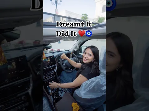 Dreamt it. Did it. ♥️🧿 #mycar #ScorpioN #car #newcar #family #girls #women #dream #hardwork #men