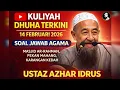 Lagu TERBARU! Ustaz Azhar Idrus 14/01/2026 Kuliyah Duha Masjid Ar-Rahman Pekan Mahang, Karangan Kedah