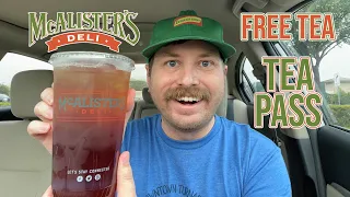 Free Tea Using McAlister s Tea Pass - FREE FOOD