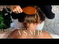 Download Lagu ASMR Gentle Massage and Hair Brushing Put Her to Sleep [No Talking]