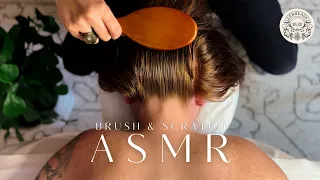 ASMR Gentle Massage And Hair Brushing Put Her To Sleep No Talking 