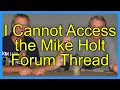 I Cannot Access the Mike Holt Forum Thread