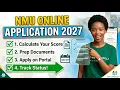 NMU Online Application for 2027 Step-by-Step Online Guide