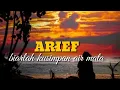 Download Lagu ARIEF_biarlah kusimpan air mata_liriklaguofficial