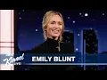 Download Lagu Emily Blunt on Daughters Obsession with Ryan Gosling \u0026 Husband John Krasinski vs Australian Spider
