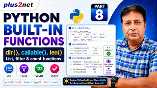 Python Built-in Functions Explained dir callable len Part 8