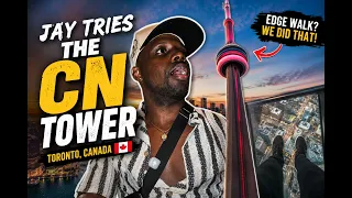 I Ate Dinner 1 151 Feet Above Toronto Jay Tries The CN Tower