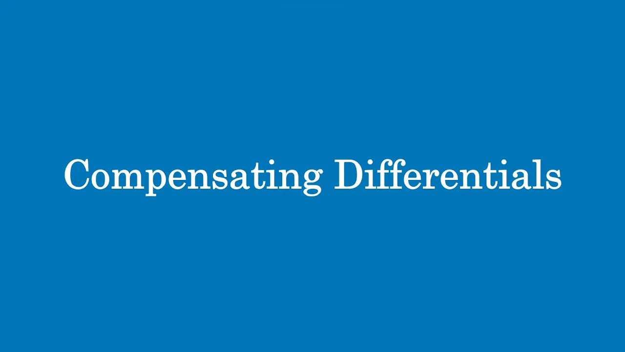 Compensating Differentials