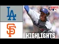 LA Dodgers vs San Francisco Giants Full Game Highlights MLB ESPN