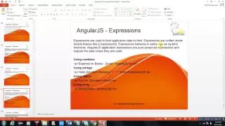 angularjs Expression