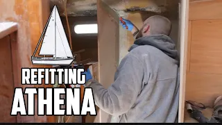 Sail Life – Aft cabin locker, trim and cutest generator in the world – DIY sailboat repair