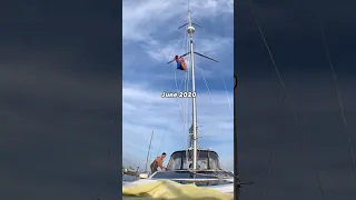 Trust the Journey⛵️🌊 #sailing #oceanwaves  #learntosail