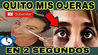 Cómo quito mis ojeras @rosaheguyvlogs