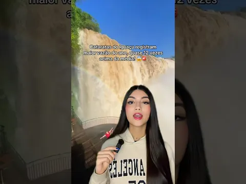Cataratas do Iguaçu registram maior vazão do ano, quase 12 vezes acima da média! 😱 🚨