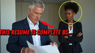 White Manager Throws Black Woman’s Resume in the Trash, Not Realizing She’s His New CEO…