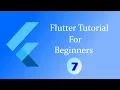 Flutter tutorial for Beginners Bottom Navigation and Tab Bar