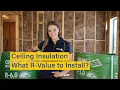 Ceiling Roof Insulation - What R-Value Should I Install