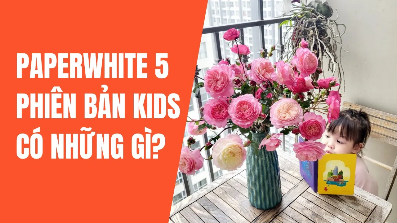 Outline Video Kindle Paperwhite 5 Kids có khác gì so với Papewhite thường?