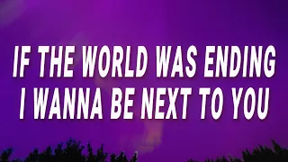 Lady Gaga Bruno Mars If The World Was Ending I Wanna Be Next To You Die With A Smile Lyrics 