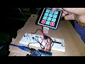 keypad binary LED display using Arduino